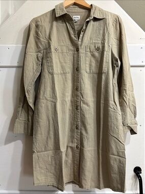 Rhythm button up shirt dress